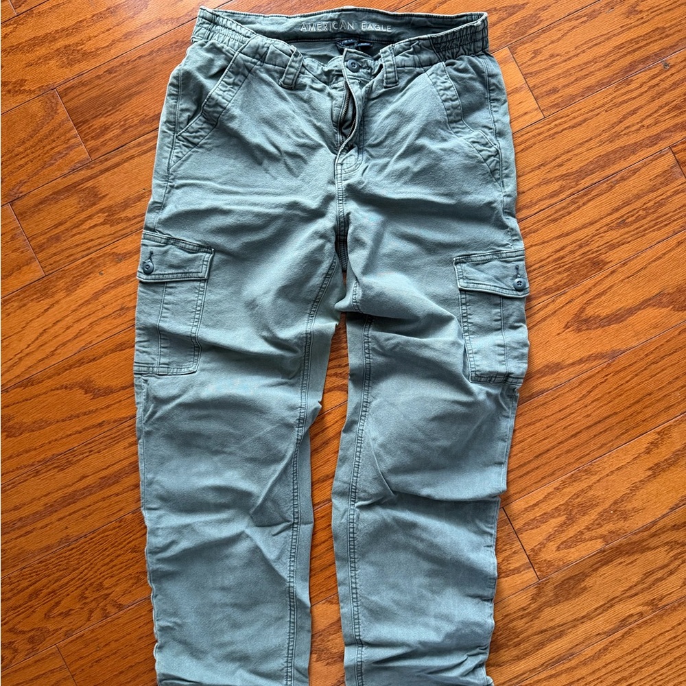 American Eagle Outfitters Women’s Cargo Pants - Green